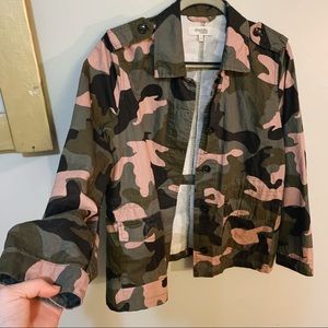 Pink & Green Camo Jacket🙌🏻